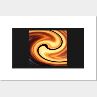 Nature's Illusions- Sun Swirls Posters and Art